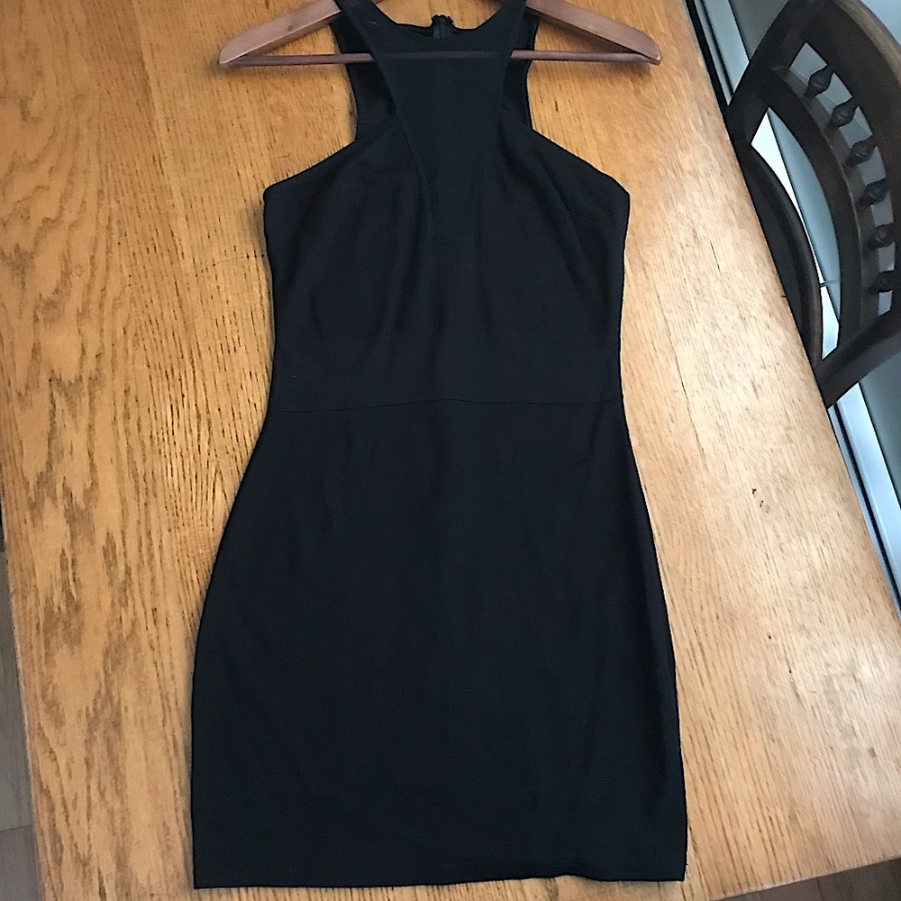Nasty Gal  Blk Dress w/ sheer details
